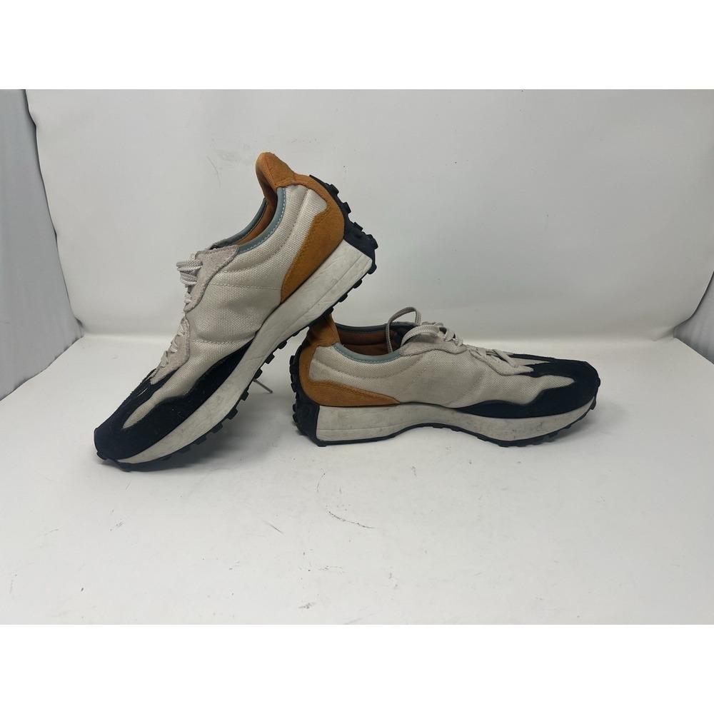 New Balance 327 Cordura Mens Size 9.5 D Moonbeam Orange Grey Sky Blue MS327WN1 - Picture 4 of 7